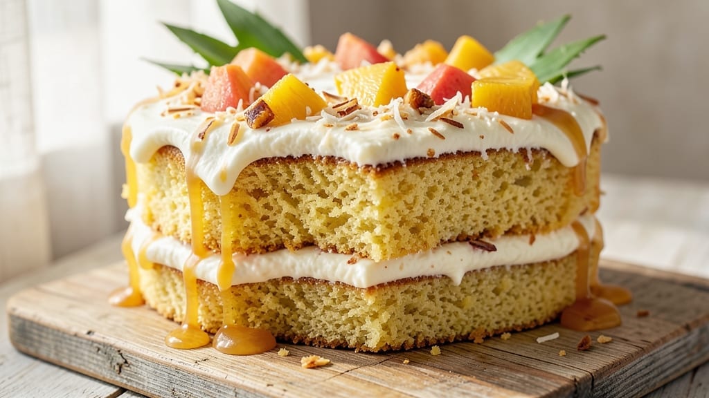 7-Up Cake Recipe With Coconut Pineapple Frosting: Tropical Layers That Taste Like Childhood