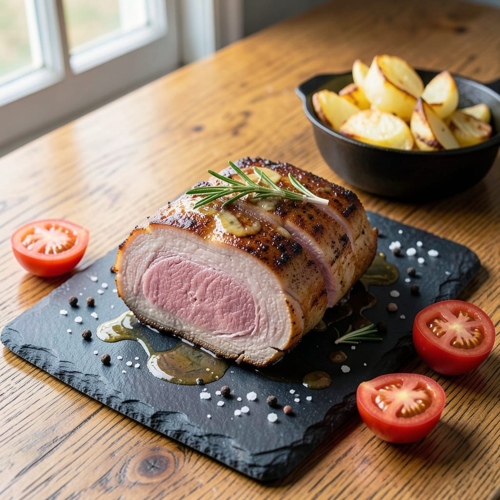 4-Lb Pork Tenderloin Recipe: Reverse-Seared to Juicy, Pink-Centered Perfection