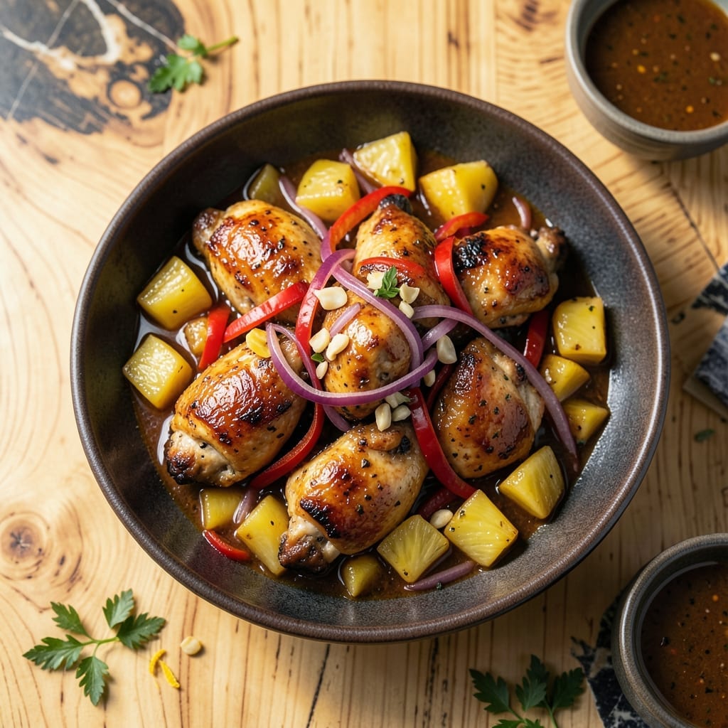 Chicken and Pineapple Crock Pot Recipe: Tropical Sweetness in Slow Cooker