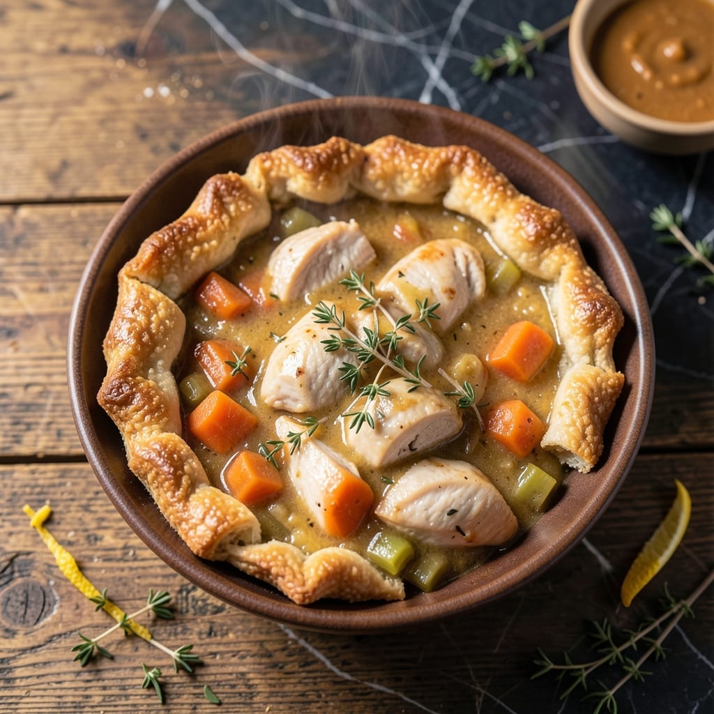 Paleo Chicken Pot Pie Recipe: Grain-Free Crust With Herb-Rich Filling