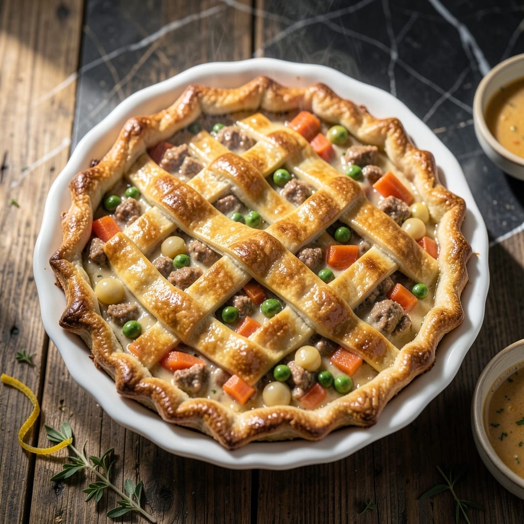 Vegan Turkey Pot Pie Recipe: Plant-Based Comfort in a Flaky Crust