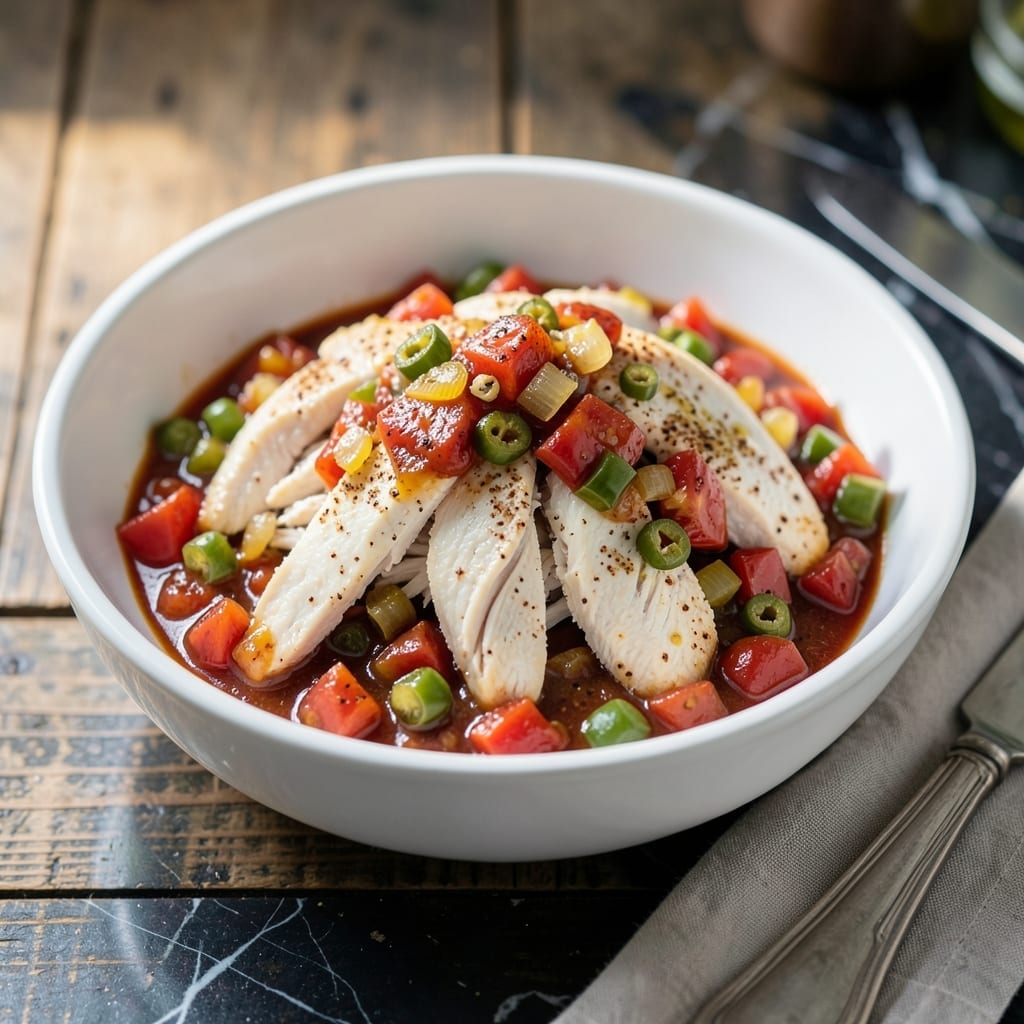 Chicken Rotel Crock Pot Recipe: Spicy Tex-Mex Hands-Off Dinner