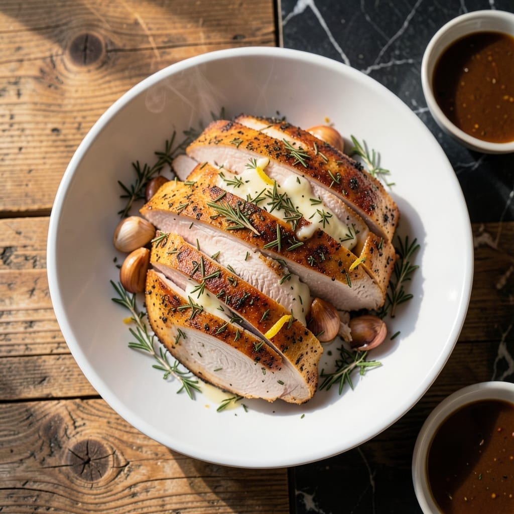 Turkey Cooked In Crock Pot Recipe: Set It and Forget It Holiday Feast