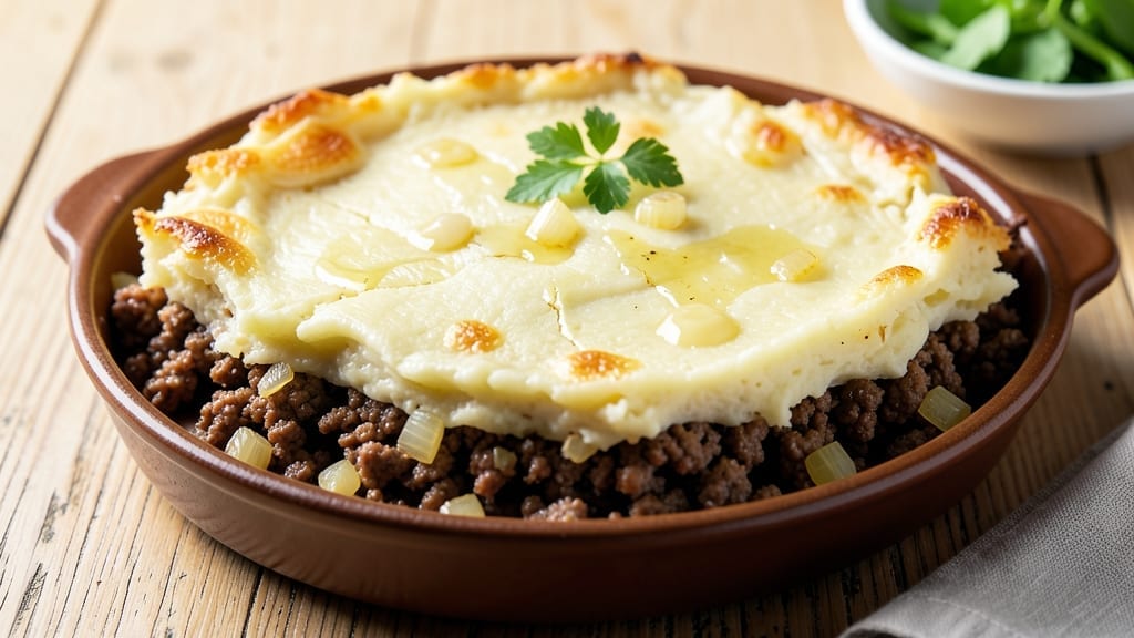 4-Ingredient Shepherd's Pie Recipe: Mashed Potato Crust That Hides the Secrets