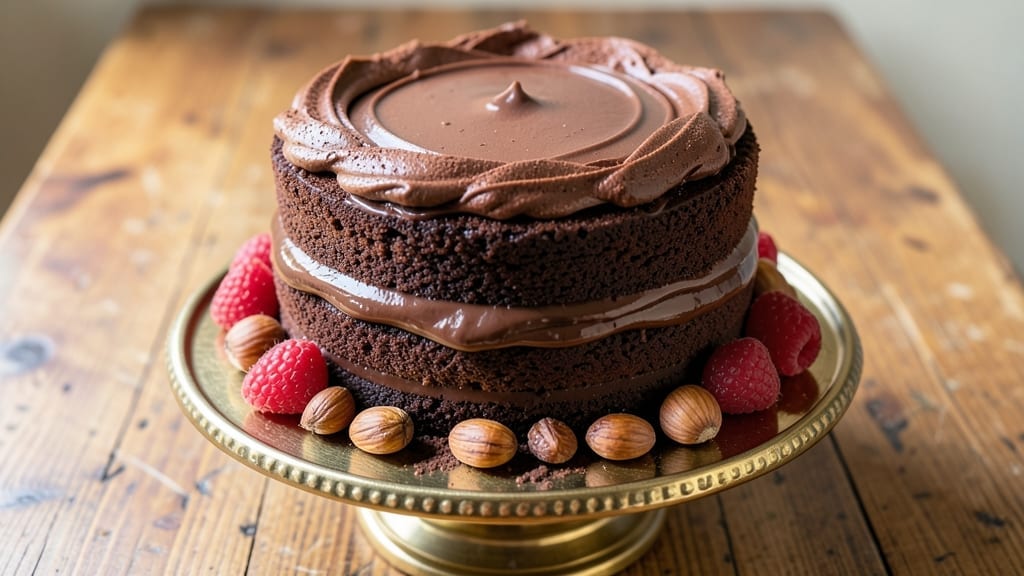 11-Inch Chocolate Cake Recipe: Rich Fudgy Layers With Decadent Ganache Drizzle