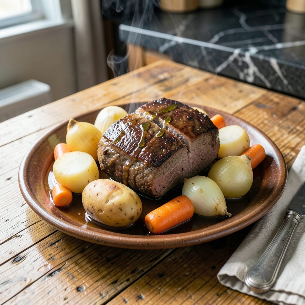 Delicious Pot Roast Recipe: Red Wine and Herb Infused Slow Cook Delicious Pot Roast Recipe: Red Wine and Herb Infused Slow Cook