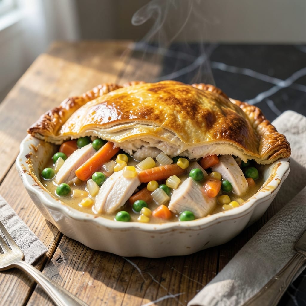 Freezable Turkey Pot Pie Recipe: Make-Ahead Meal Prep Magic
