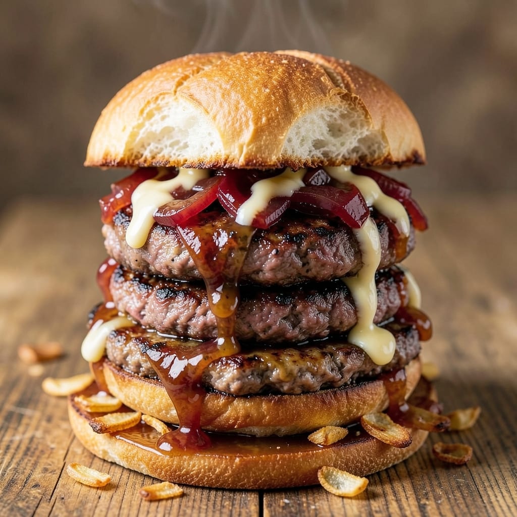 100-Beef Burger Recipe: Juicy, Hand-Formed Patties With Umami Depth