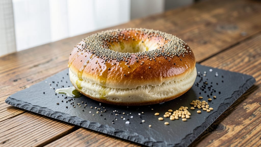 2 Ingredient Vegan Bagel Recipe: Fluffy, Seed-Studded Bites in 15 Minutes