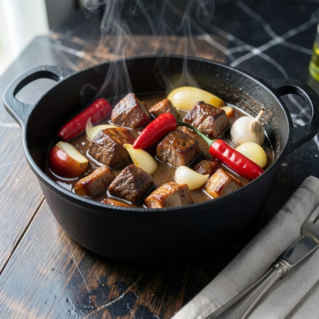 Caribbean Pepper Pot Recipe: Slow-Simmered Spice and Meat Harmony Caribbean Pepper Pot Recipe: Slow-Simmered Spice and Meat Harmony