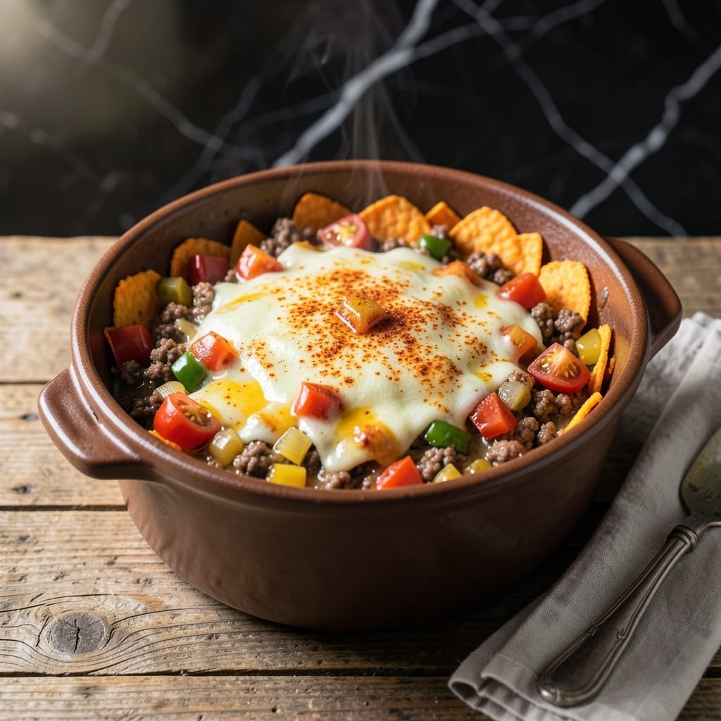 Dorito Crock Pot Recipe: Cheesy Spiced Layers of Crunchy Comfort