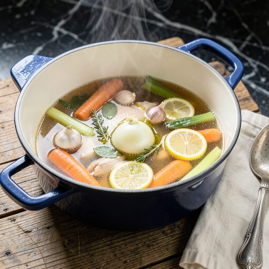 Melting Pot Broth Recipe: Savory Foundation for Fondue Night Melting Pot Broth Recipe: Savory Foundation for Fondue Night