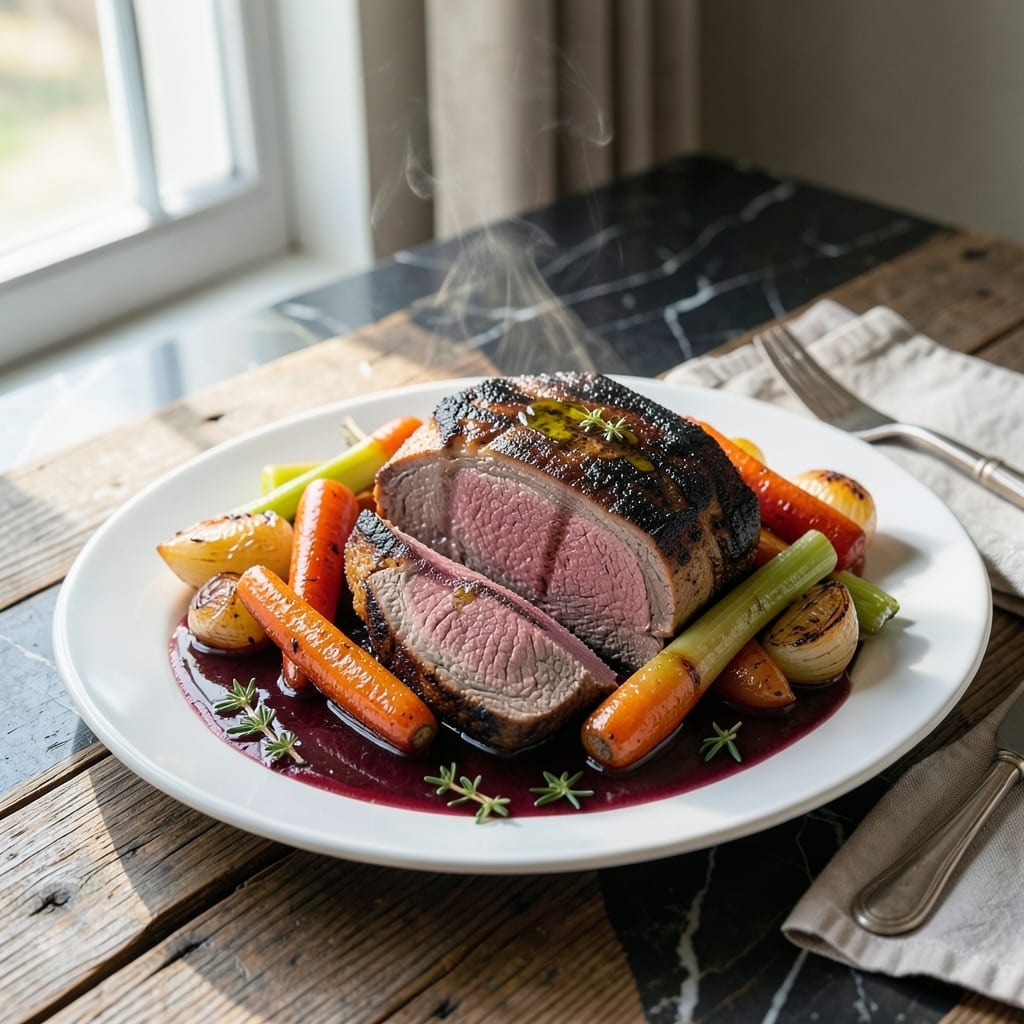 Crock Pot Roast Recipe With Red Wine: Rich Braised Flavors in Hours