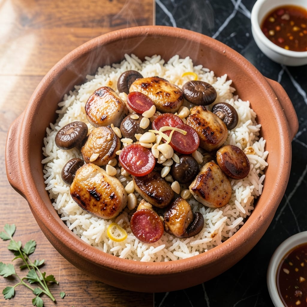 Clay Pot Rice Recipe: Crispy Bottom With Fragrant Aromas Clay Pot Rice Recipe: Crispy Bottom With Fragrant Aromas