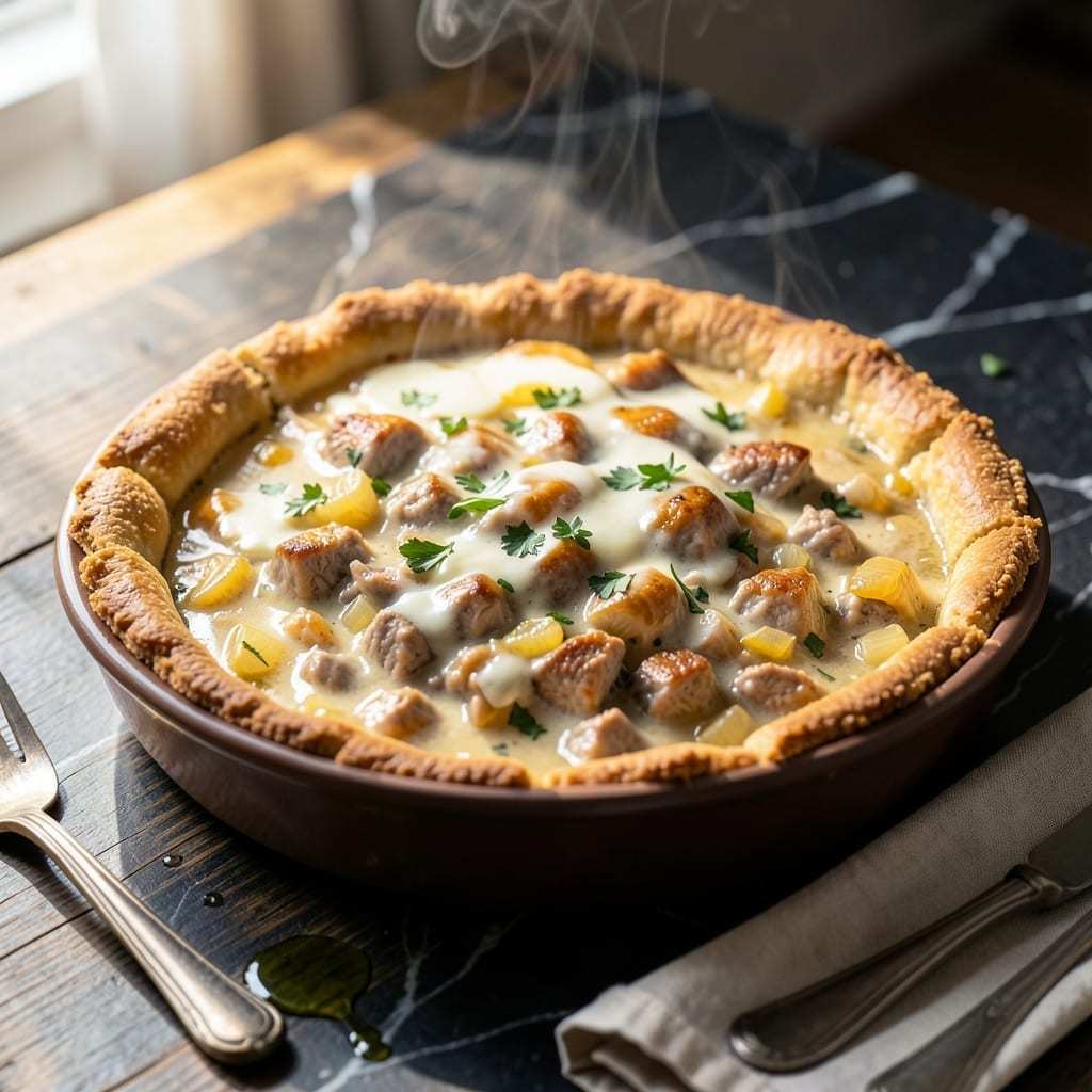 Diabetic Turkey Pot Pie Recipe: Savory Comfort With a Low-Carb Crust