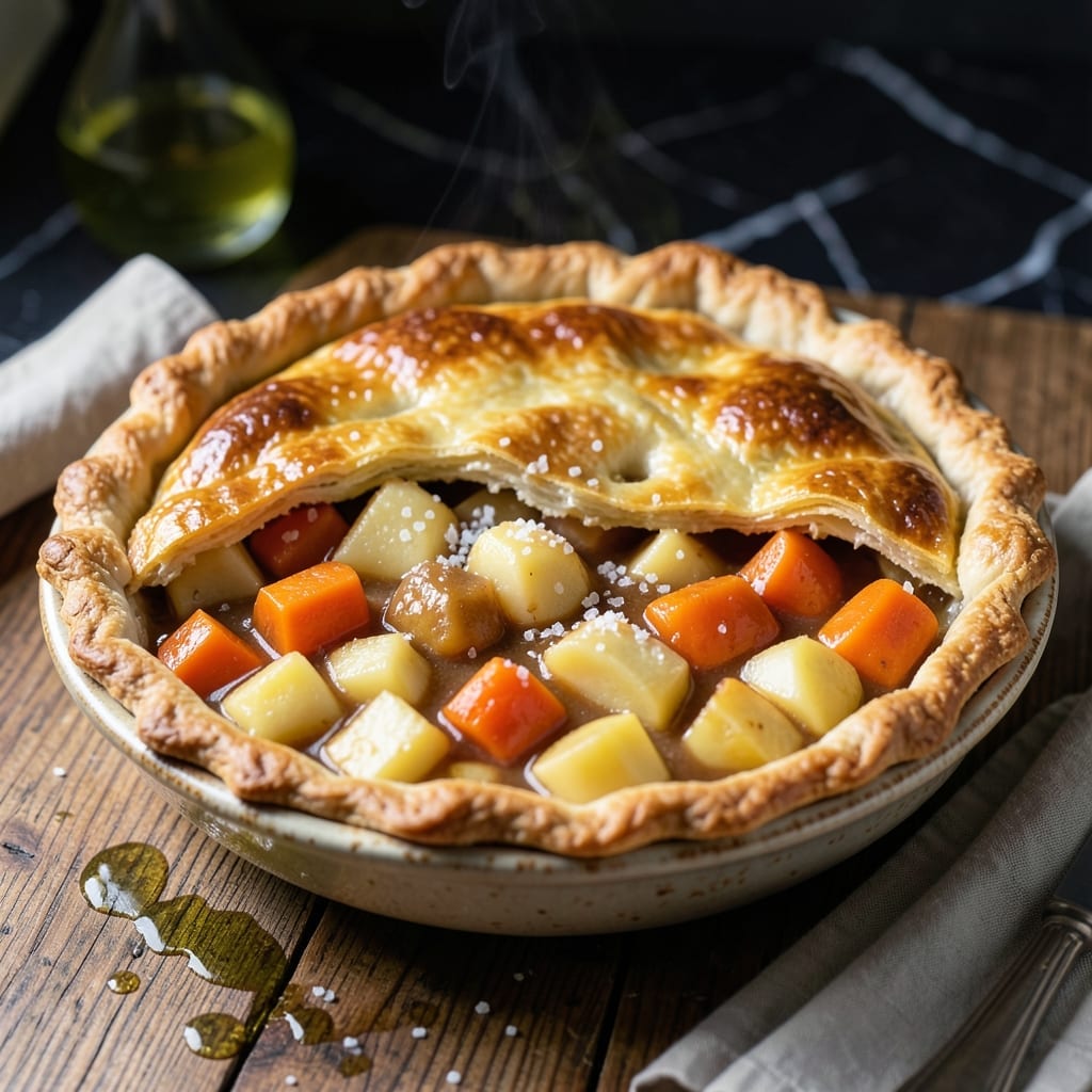 Amy's Vegetable Pot Pie Recipe: Flaky Layers Hugging Garden Goodness