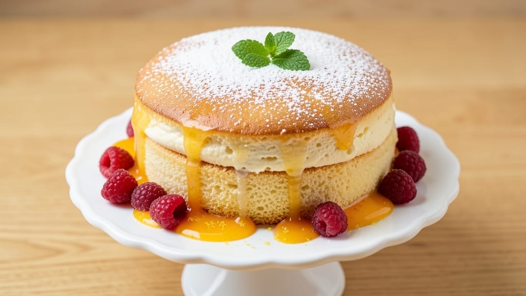 7-Inch Chiffon Cake Recipe: Light-as-Air Vanilla Clouds With Buttermilk Secret
