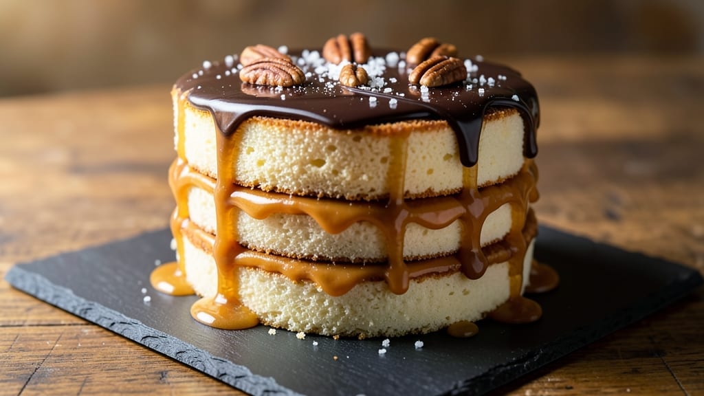 3 Layer Caramel Cake Recipe: Decadent Vanilla Bean Swirls and Buttery Frosting Layers