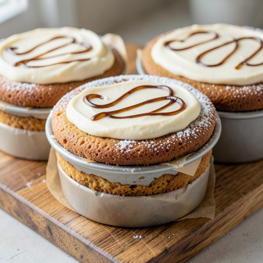 6-Inch Cake Pan Recipe: Triple-Layered Vanilla Bean Tower