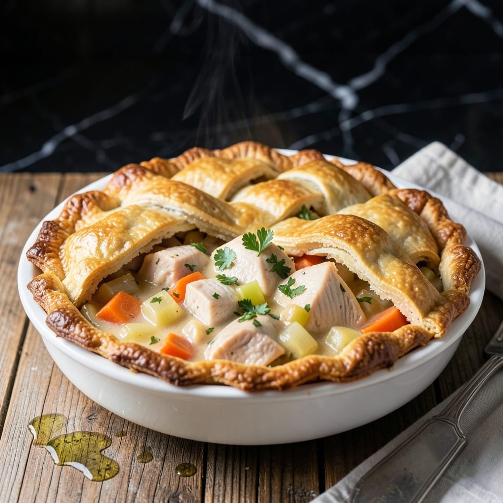 Pillsbury Chicken Pot Pie Recipe: Homestyle Creamy Filling in a Golden Crust Pillsbury Chicken Pot Pie Recipe: Homestyle Creamy Filling in a Golden Crust