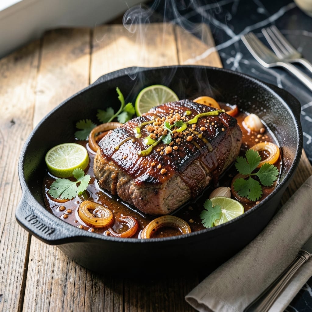 Jerk Pot Roast Recipe: Caribbean Spice-Infused Slow Cooked Beef