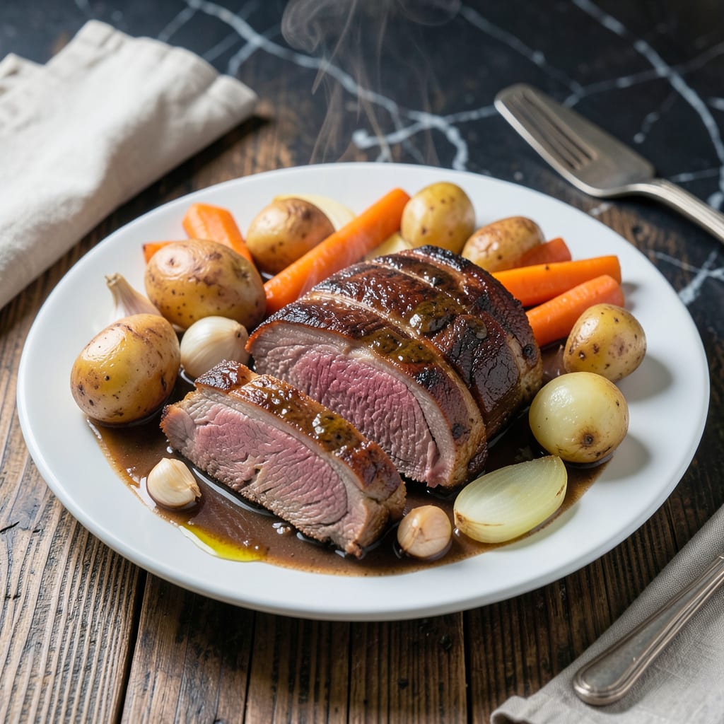 Complete 3 LB Pot Roast Crock Pot Recipe: Hands Off Sunday Supper overview image