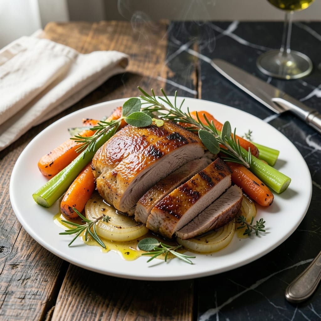Turkey Loin Crock Pot Recipe: Hands-Off Herb-Infused Succulence Turkey Loin Crock Pot Recipe: Hands-Off Herb-Infused Succulence