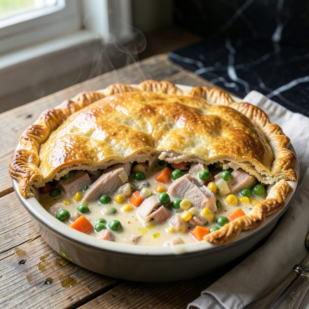 2 Crust Turkey Pot Pie Recipe: Golden Layers of Savory Comfort 2 Crust Turkey Pot Pie Recipe: Golden Layers of Savory Comfort