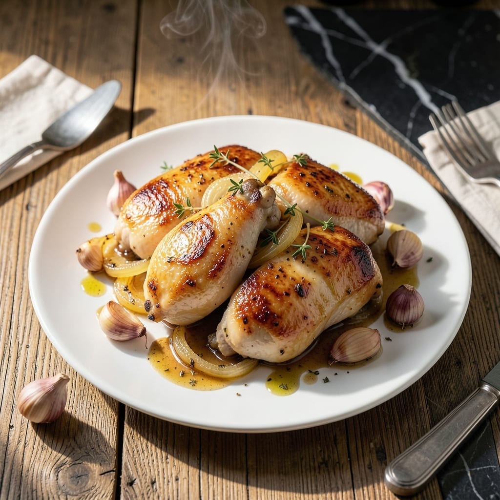 Chicken Thighs Crock Pot Recipe: Set and Forget Savory Succulence Chicken Thighs Crock Pot Recipe: Set and Forget Savory Succulence