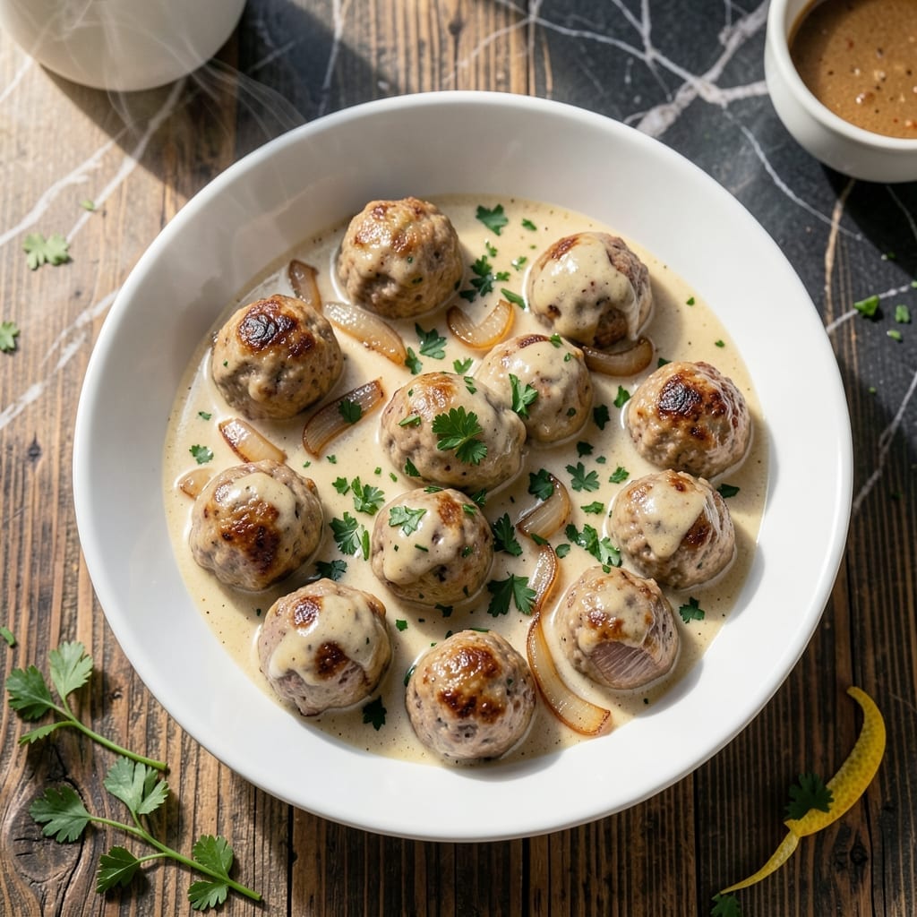 Crock Pot Recipe for Swedish Meatballs: Set-It-And-Forget-It Creamy Delight