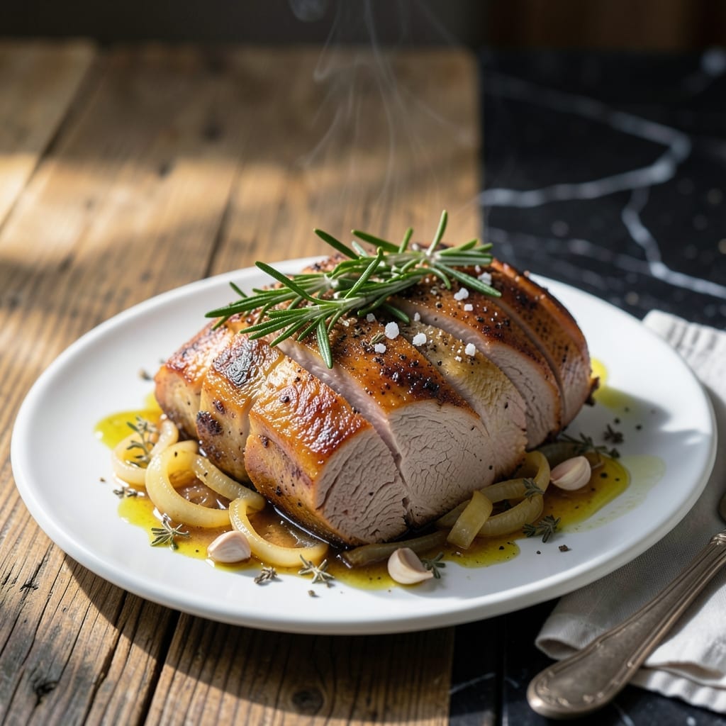 Pork Loin Crock Pot Recipe: Garlic-Rosemary Infused Slow Cooker Mastery