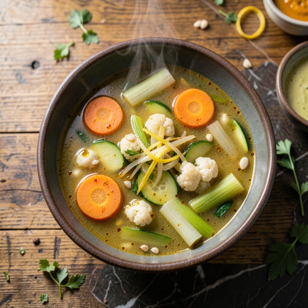 Vegetable Soup Recipe for Fatty Liver: Liver-Friendly Nutrient Boost in a Bowl