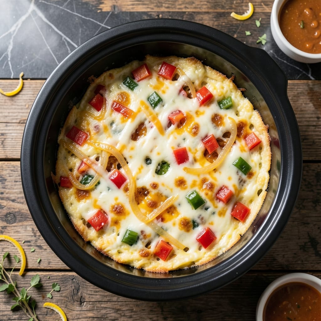 Crock Pot Egg Bake Recipe: Fluffy Protein-Packed Morning Feast