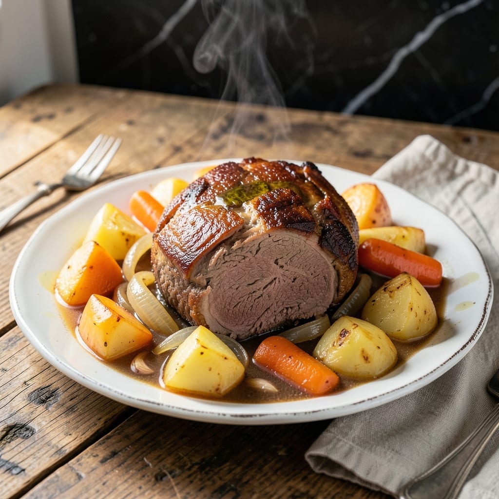 Crock Pot Roast Recipe Without Searing: Hands-Off Herb-Infused Beef