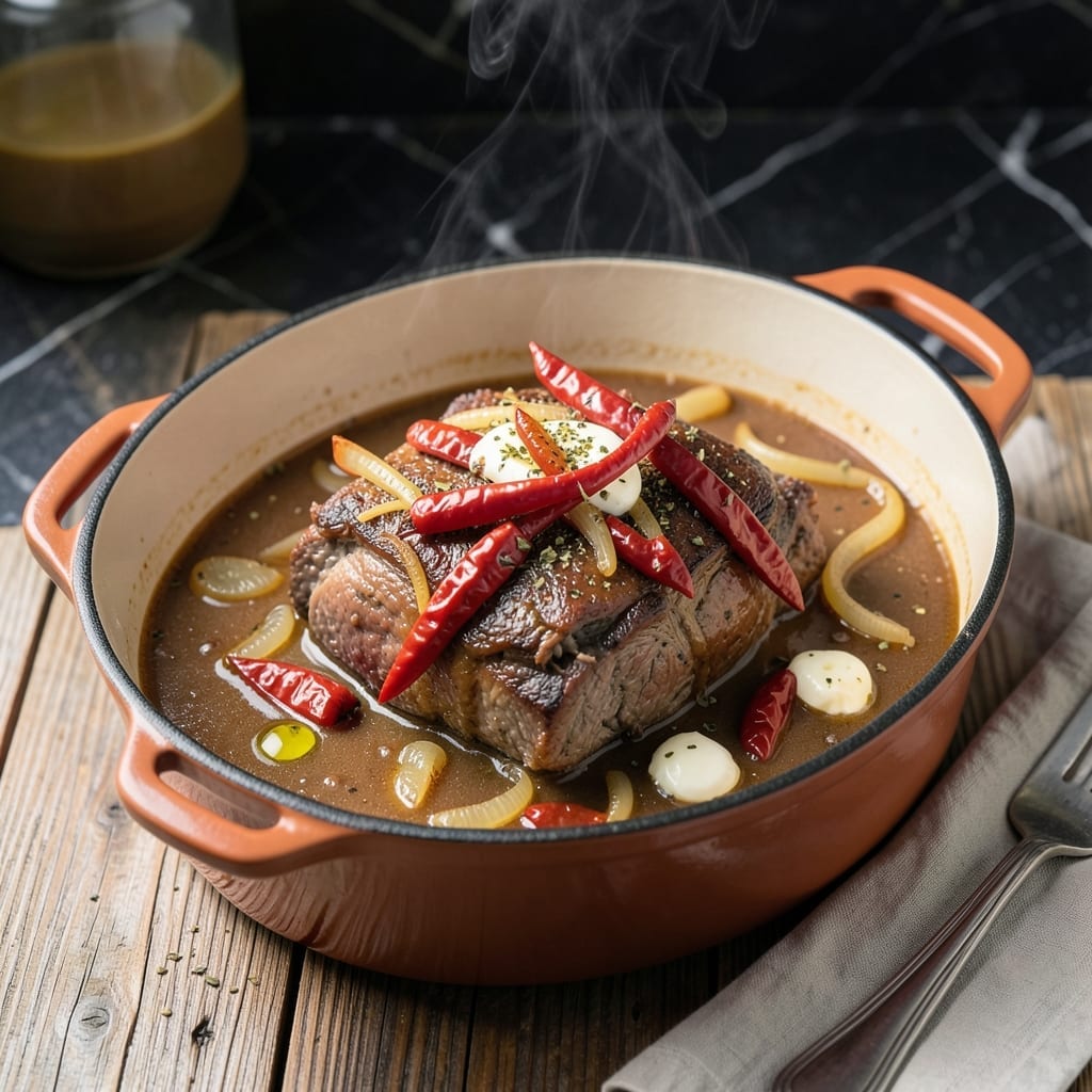 Hidden Valley Mississippi Pot Roast Recipe: Ranch and Pepperoncini Infused Slow Cooked Beast Hidden Valley Mississippi Pot Roast Recipe: Ranch and Pepperoncini Infused Slow Cooked Beast