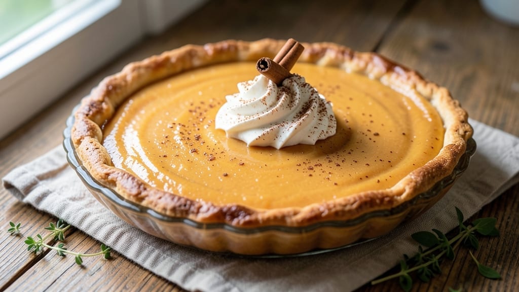 3-Can Silky Pumpkin Pie Recipe: No-Guilt Creaminess in Classic Form