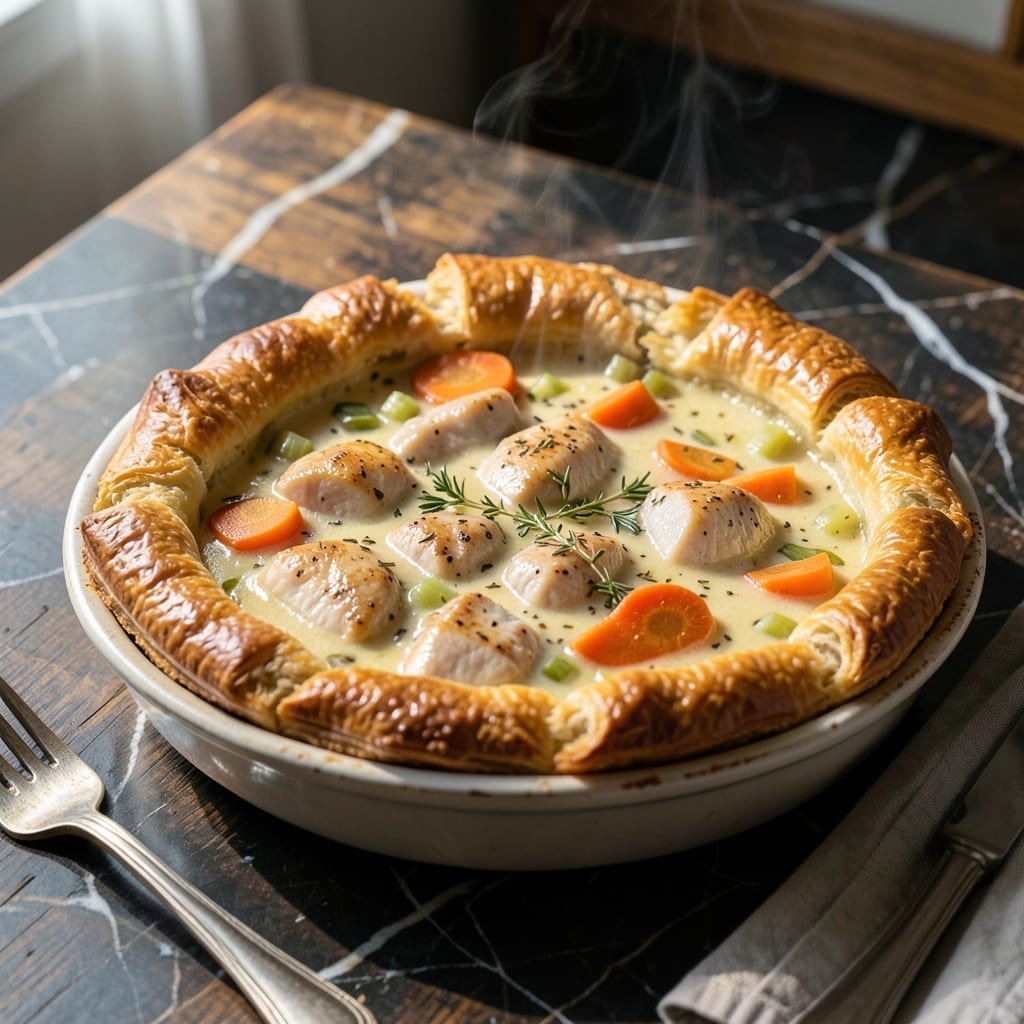 Famous Chicken Pot Pie Recipe: Classic Comfort With a Flaky Golden Top