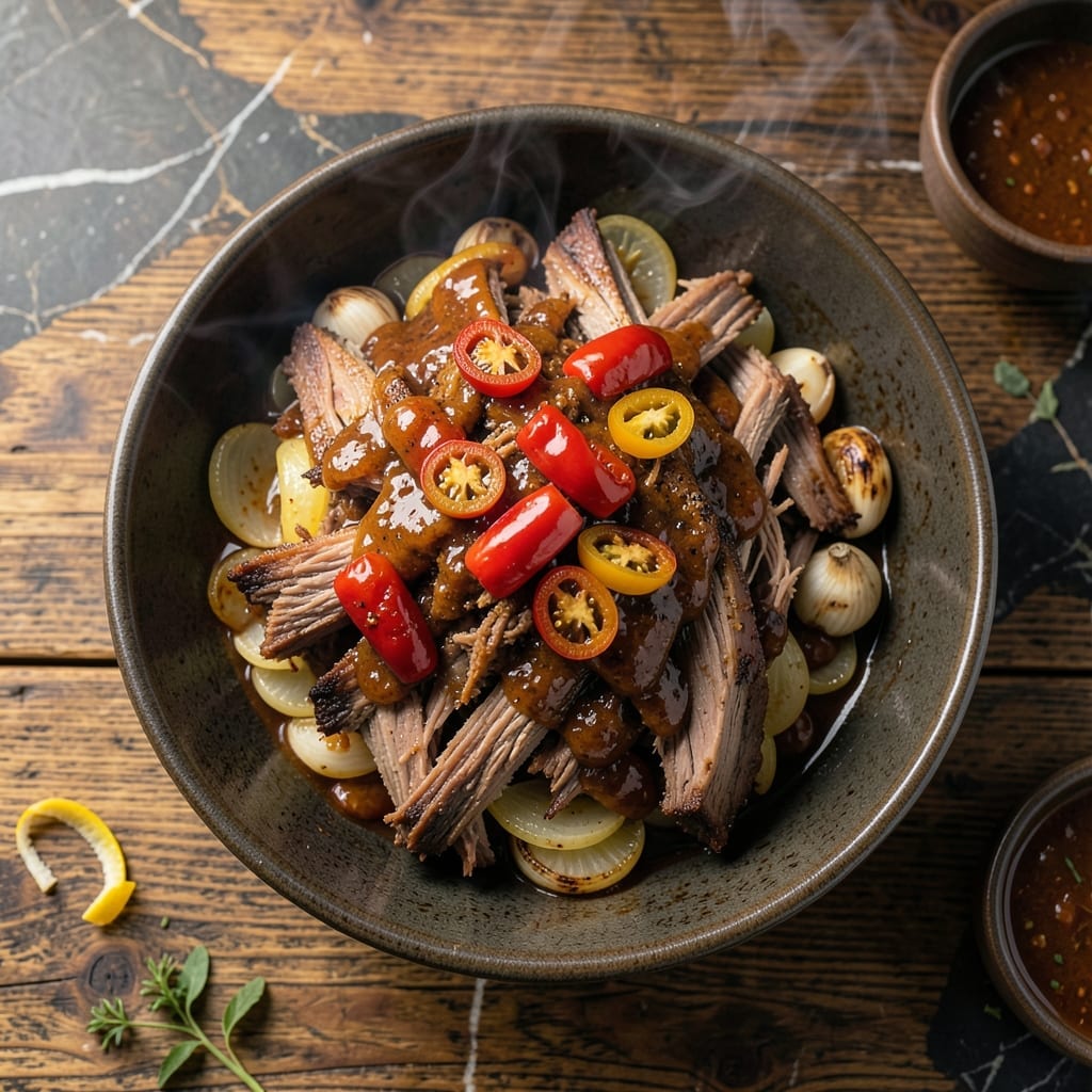 BBQ Pulled Pork Crock Pot Recipe: Mississippi-Style Pepperoncini Twist BBQ Pulled Pork Crock Pot Recipe: Mississippi-Style Pepperoncini Twist
