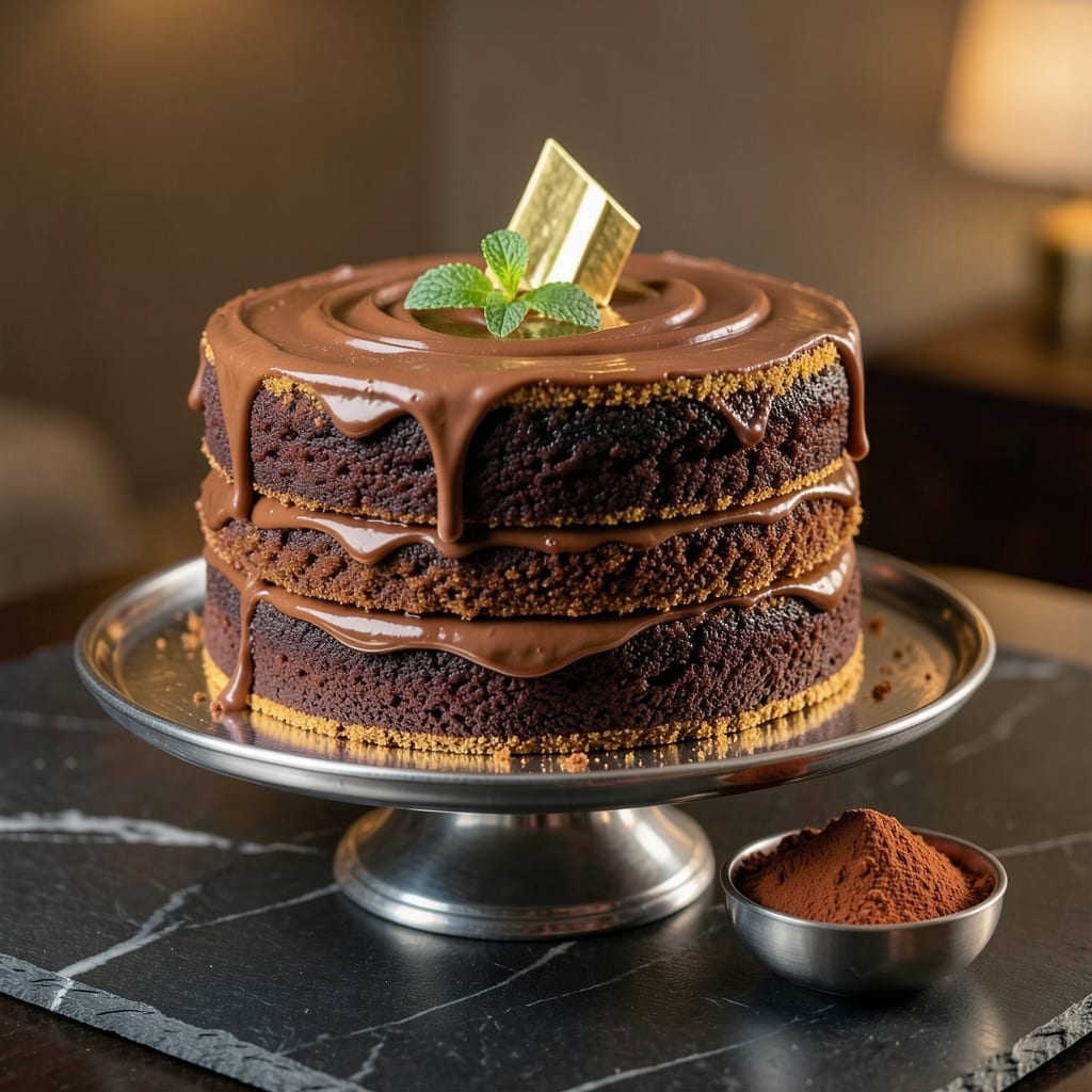 24 Karat Cake Recipe: Rich Chocolate Depth With Crispy Layers