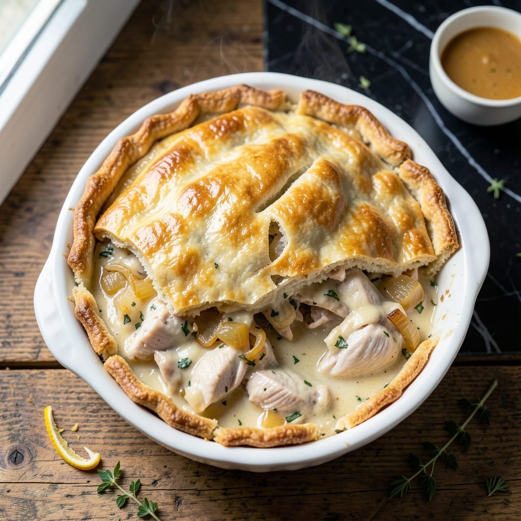 Homemade Creamy Chicken Pot Pie Recipe: Double-Crust Comfort From Scratch Homemade Creamy Chicken Pot Pie Recipe: Double-Crust Comfort From Scratch