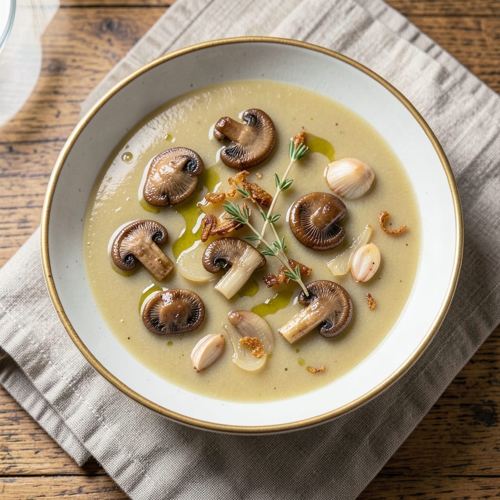 5-Star Mushroom Soup Recipe: Umami-Rich Velouté With Earthy Depth