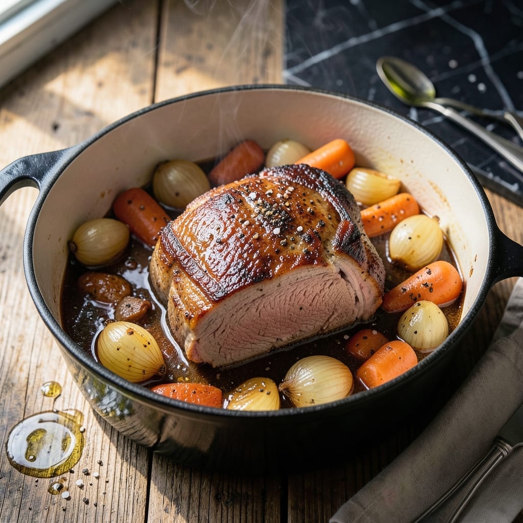 Sirloin Pot Roast Recipe: Dutch Oven Slow-Braised Richness