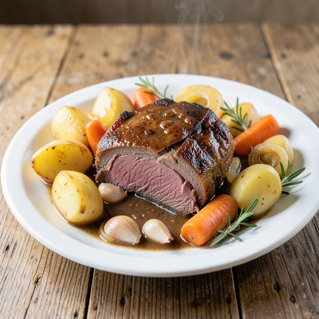 Tender Crock Pot Roast Recipe: Fall-Off-The-Bone With Root Vegetables