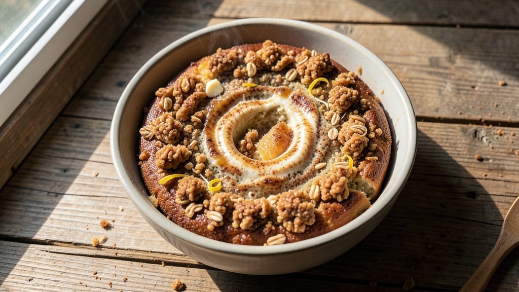 1 Egg Coffee Cake Recipe: Moist Vanilla Streusel Topping Magic