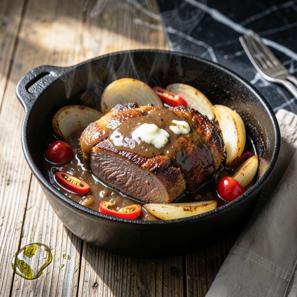 Mississippi Mud Pot Roast Recipe: Pepperoncini-Infused Slow Cooker Delight