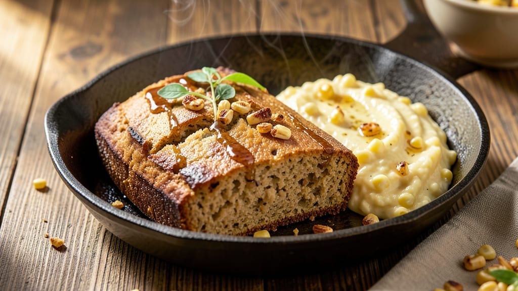 4 Ingredient Cornbread Recipe with Creamed Corn: Southern-Style Double Duty in One Skillet 4 Ingredient Cornbread Recipe with Creamed Corn: Southern-Style Double Duty in One Skillet