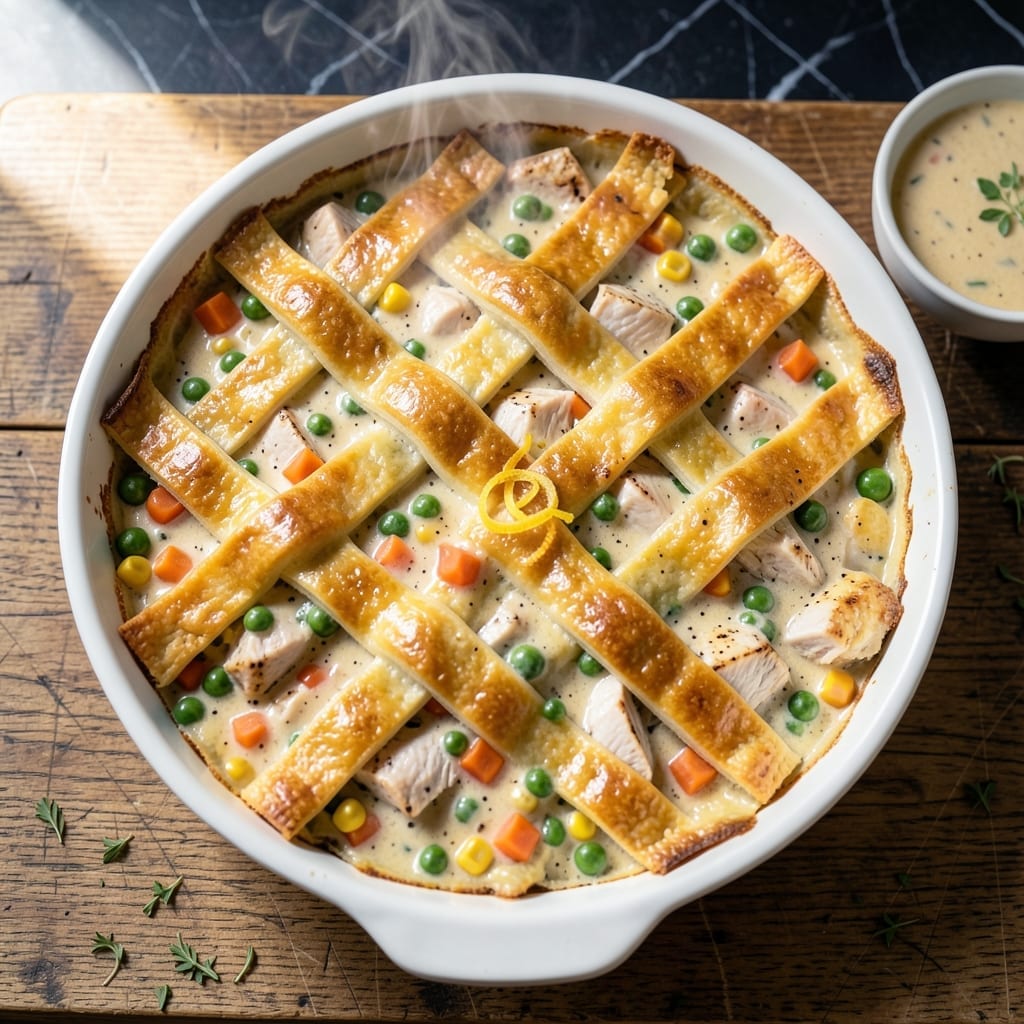 Bisquick Pot Pie Casserole Recipe: Flaky Crust Over Rustic Filling Bisquick Pot Pie Casserole Recipe: Flaky Crust Over Rustic Filling