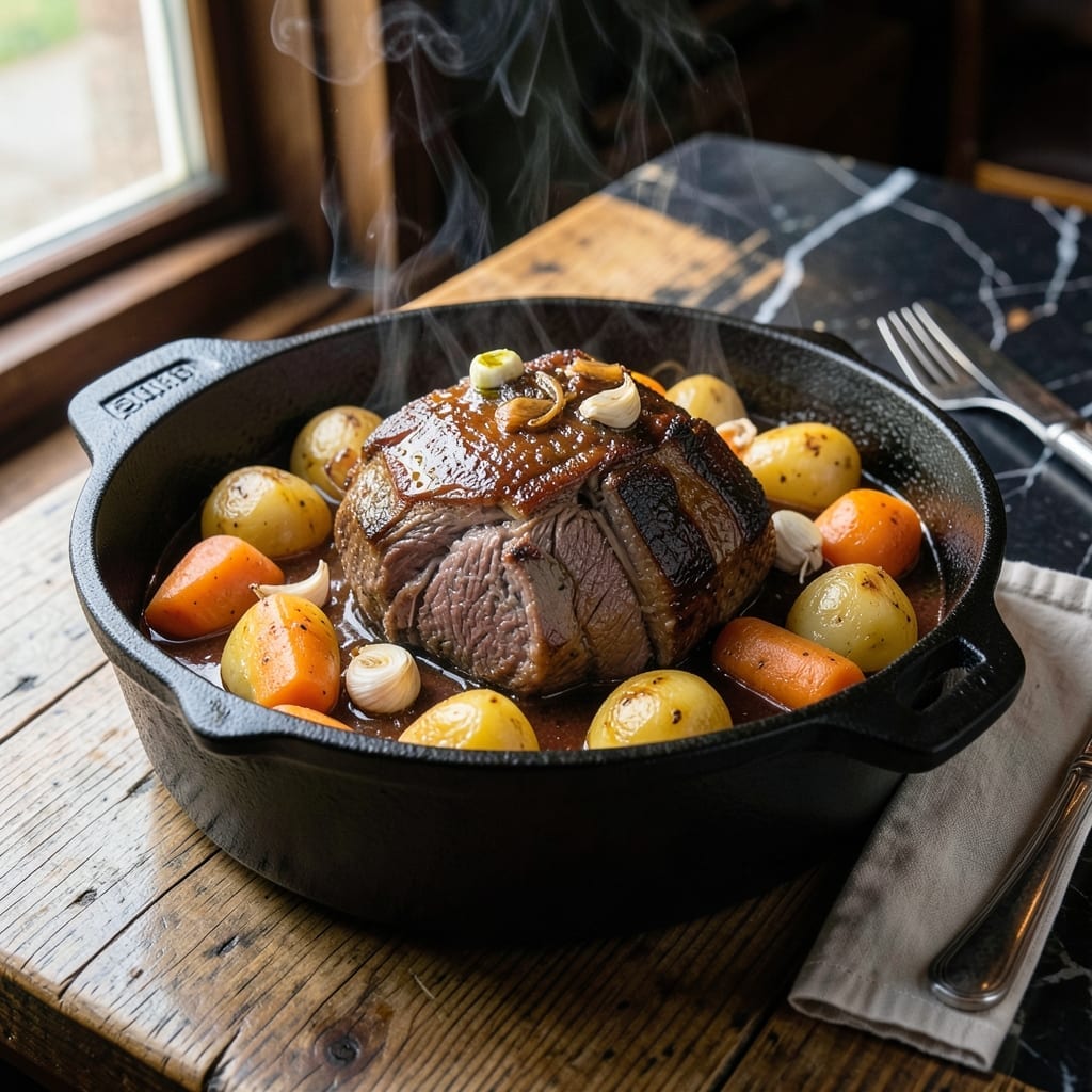Dublin Pot Roast Recipe: Guinness-Braised Beef with Root Vegetables