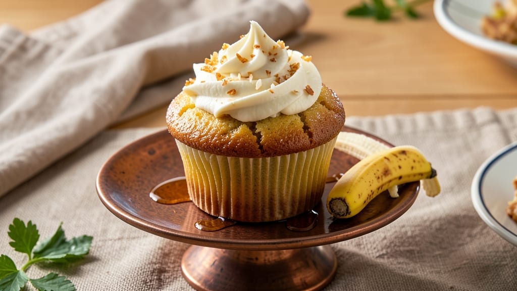 1 Banana Cupcakes Recipe: Single-Ingredient Magic with Vanilla Bean Twist
