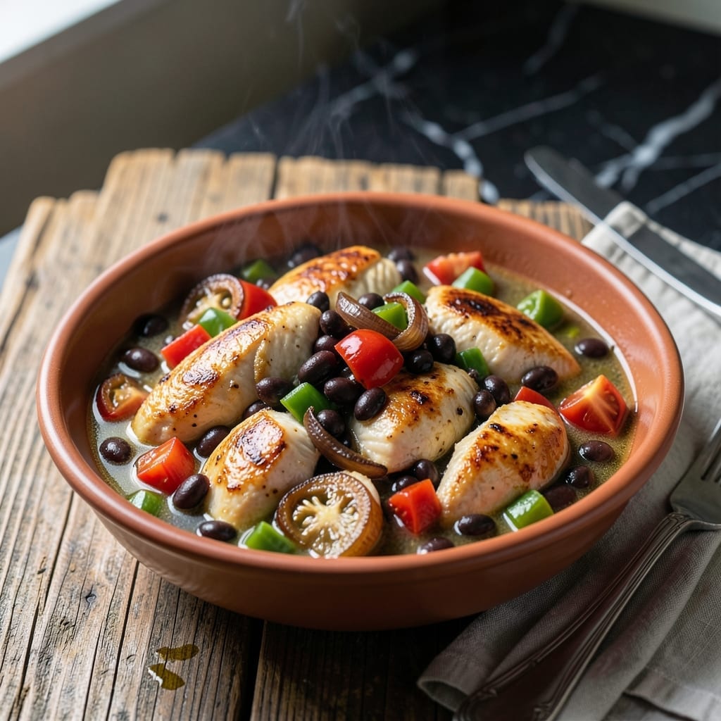 Black Bean Chicken Crock Pot Recipe: Set It and Forget It Tex-Mex Feast